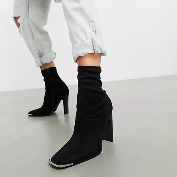 ASOS Shoes - ASOS Design Electra Sock Boots